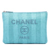 Chanel Medium Tweed Deauville O Case Clutch Secondhand