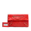 Balenciaga Lambskin Motocross Giant 12 Envelope Clutch Secondhand