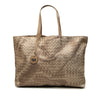 Bottega Veneta Nylon Intrecciolusion Tote Secondhand