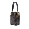 Fendi Mini FF 1974 Embossed Leather Mon Tresor Bucket Bag Secondhand