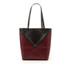 LOEWE Medium Bicolor Shiny Calfskin Puzzle Fold Tote Secondhand