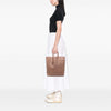 Bottega Veneta Leather Intrecciomirage Butterfly Tote Secondhand