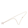 Chanel CC Gold Plated Strass Resin Pendant Necklace Secondhand