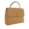 Chanel CC Quilted Caviar Kelly Top Handle Bag Secondhand