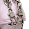 Gucci Small Iridescent Calfskin Horsebit Chain Satchel Secondhand