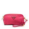 Prada Tessuto Wristlet Pouch Secondhand