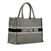 Dior Medium Houndstooth Book Tote Secondhand