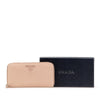 Prada Large Saffiano Zip Around Long Wallet Secondhand