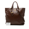 Prada Soft Calf Open Convertible Tote Secondhand