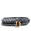 Dior Oblique Canvas Saddle Bag Secondhand