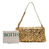 Bottega Veneta Metallic Lambskin Intrecciato Kalimero Cha Cha Shoulder Bag Secondhand
