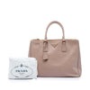 Secondhand Prada Medium Saffiano Lux Galleria Double Zip Tote