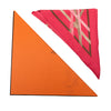 Hermès Bolduc Silk Pointu Triangle Scarf 90 Secondhand