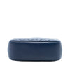 Chanel Large Quilted Lambskin Curvy Cosmetic Pouch Secondhand