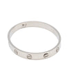 Cartier 18K White Gold Classic Love Bracelet Secondhand