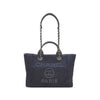 Secondhand Chanel Medium Canvas Deauville Tote