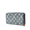Louis Vuitton Monogram Denim Zippy Long Wallet Secondhand