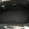 Secondhand Prada Small Canvas Canapa Cow Print Satchel