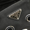 Prada Small Canvas Canapa Grommet Satchel Secondhand