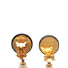 Chanel CC Gold Plated Faux Pearl and Resin Drop Earrings Secondhand