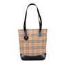 Burberry Haymarket Check Canvas Tote Secondhand