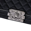 Chanel Old Medium Quilted Lambskin Boy Flap Secondhand