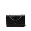 Chanel CC Chevron Caviar Wallet On Chain Secondhand