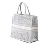 Dior Large Canvas Embroidered Dioriviera Toile De Jouy Book Tote Secondhand