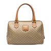 Celine Macadam Coated Canvas Boston Bag Secondhand