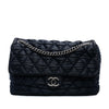 Chanel Extra Large CC Quilted Satin Single Flap Secondhand