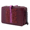 Bottega Veneta Tricolor Nappa Intrecciato Fringe Belt Flap Camera Bag Secondhand