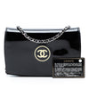 Chanel CC Patent Compact Wallet On Chain Secondhand