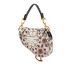 Dior Mini Calfskin Kaleidiorscopic Embroidered Saddle Bag Secondhand
