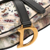 Dior Mini Calfskin Kaleidiorscopic Embroidered Saddle Bag Secondhand
