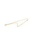 Chanel CC Gold Plated Pendant Necklace Secondhand