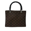 Gucci GG Nylon Bamboo Satchel Secondhand