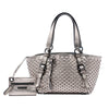 Burberry Metallic Woven Leather Tote Secondhand