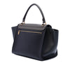 Celine Medium Tricolor Leather Trapeze Satchel Secondhand