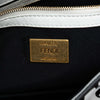 Fendi Joshua Vides California Sky Medium Embossed Leather Baguette Satchel Secondhand