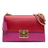 Gucci Medium Bicolor Leather Padlock Shoulder Bag Secondhand