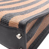 Fendi Raffia Peekaboo X-Lite Fit Satchel Secondhand