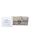 Prada Impuntu Tessuto Chain Crossbody Secondhand