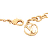 Louis Vuitton Gold Plated Resin Studded Essential V Bracelet Secondhand
