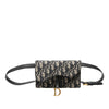 Dior Oblique Canvas Saddle Belt Bag Secondhand