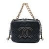 Chanel Quilted Lambskin Studded Beauty Begins Camera Bag Secondhand