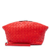 Bottega Veneta Nappa Intrecciato Wristlet Pouch Secondhand