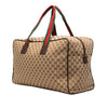 Gucci GG Canvas Web Travel Bag Secondhand
