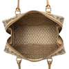 Saint Laurent Coated Canvas Giraffe Print Boston Bag Secondhand