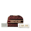 Dior Oblique Embroidered Velvet Cosmetic Pouch Secondhand