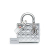 Dior Small Metallic Grained Calfskin Cannage My ABCDior Lady Dior Secondhand